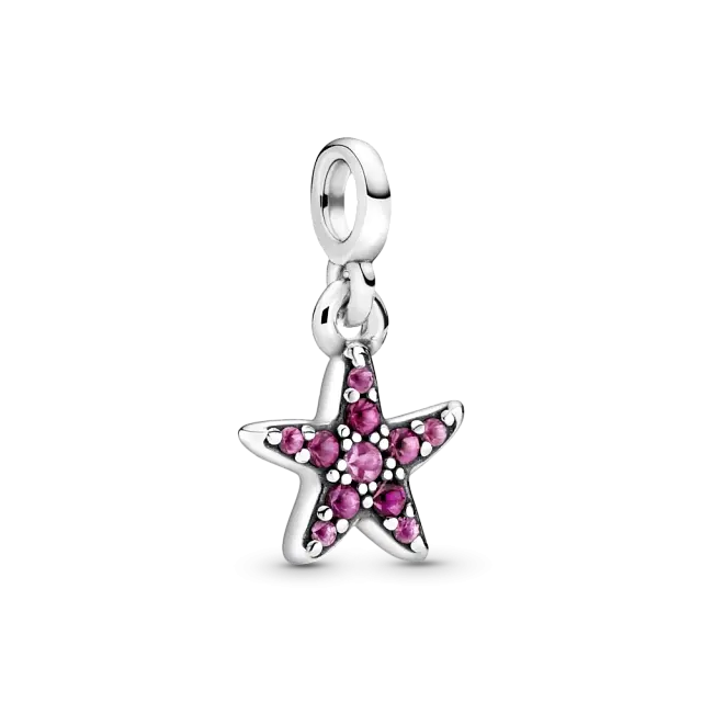 Шарм-подвеска Моя розовая морская звезда