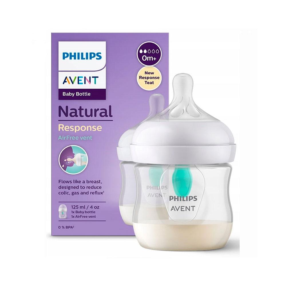 Бутылочка Philips Avent Bottle Natural AirFree From 0м+ Бутылочка Philips Avent Bottle Natural AirFree From 0м+