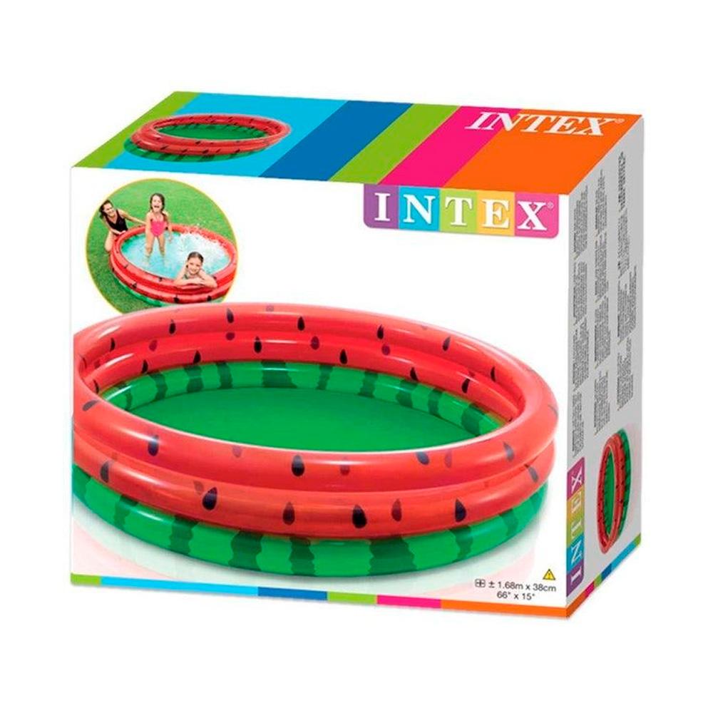Надувной бассейн Intex Watermelon 168х38см 24м+