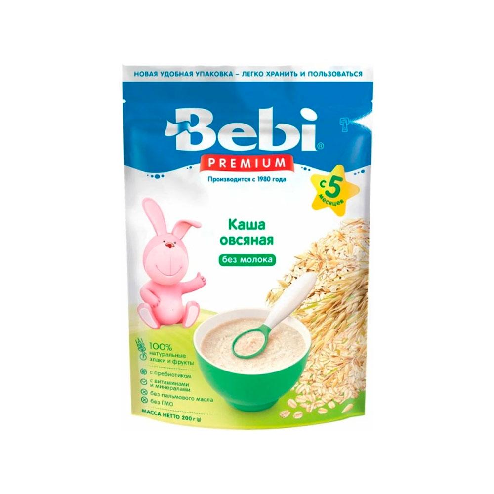 Каша BEBI безмолочная овсяная 5м+ 200 гр