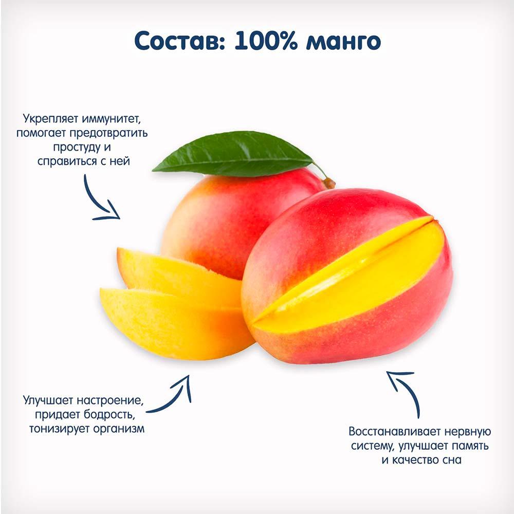 Пюре Fleur Alpine из манго 6м+ 90 гр