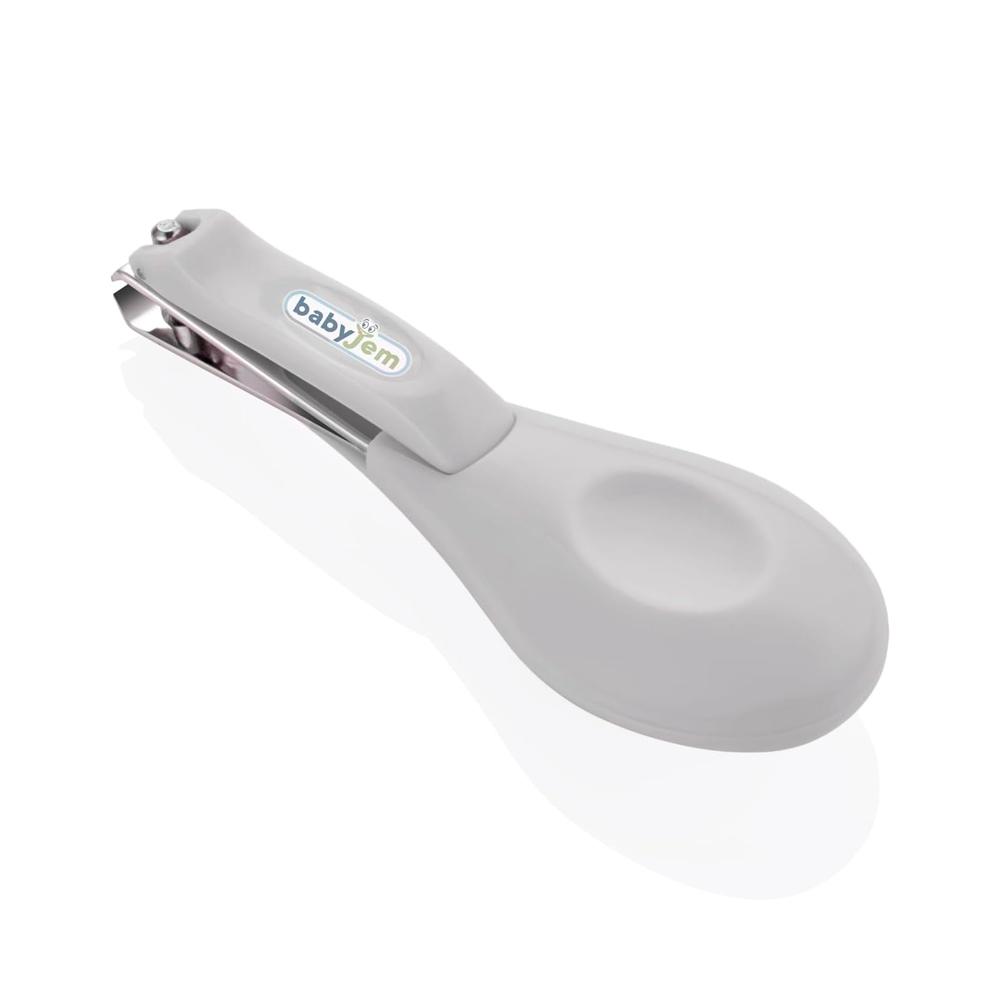 Кусачки для ногтей BabyJem EASY GRIP серые 0+