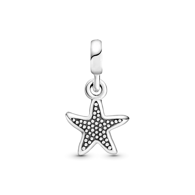 Шарм-подвеска Моя розовая морская звезда
