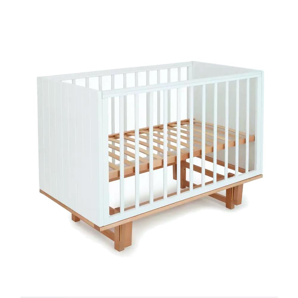 Кровать детская RANT BAMBOO Cloud White артикул 768 с маятником 120*60