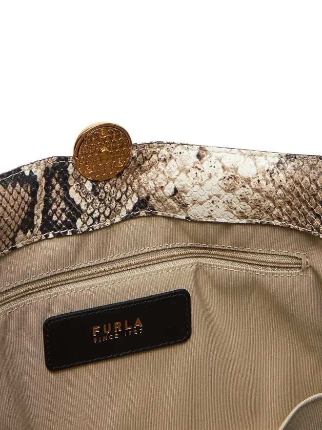 FURLA SFERA SOFT M SHOULDER BAG - CAPRA ST.PITONE