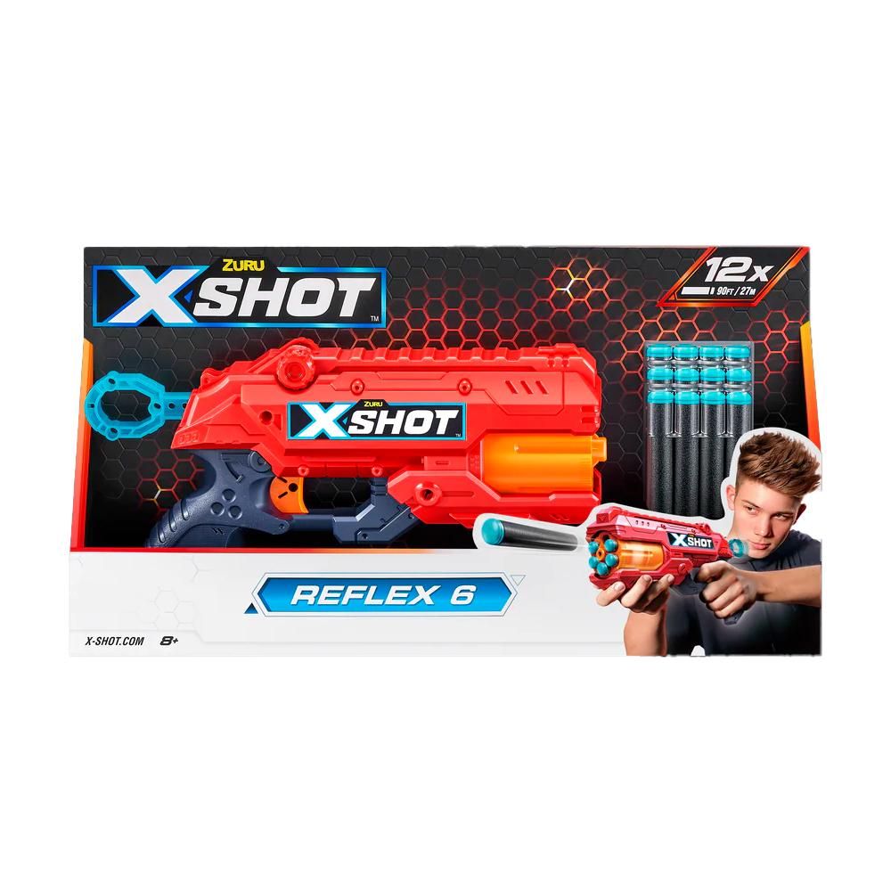 Бластер X-Shot Fury 4 12 дротиков