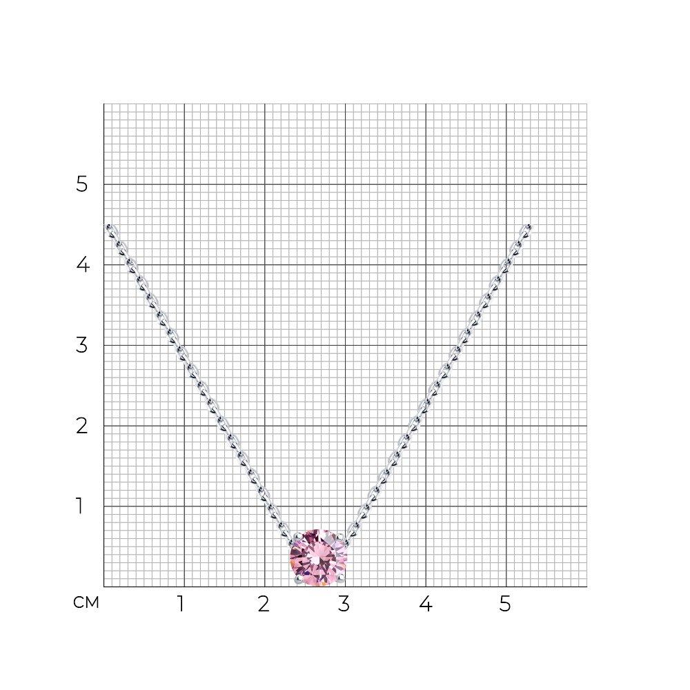 007 - Колье 94070925-91 Ag 925