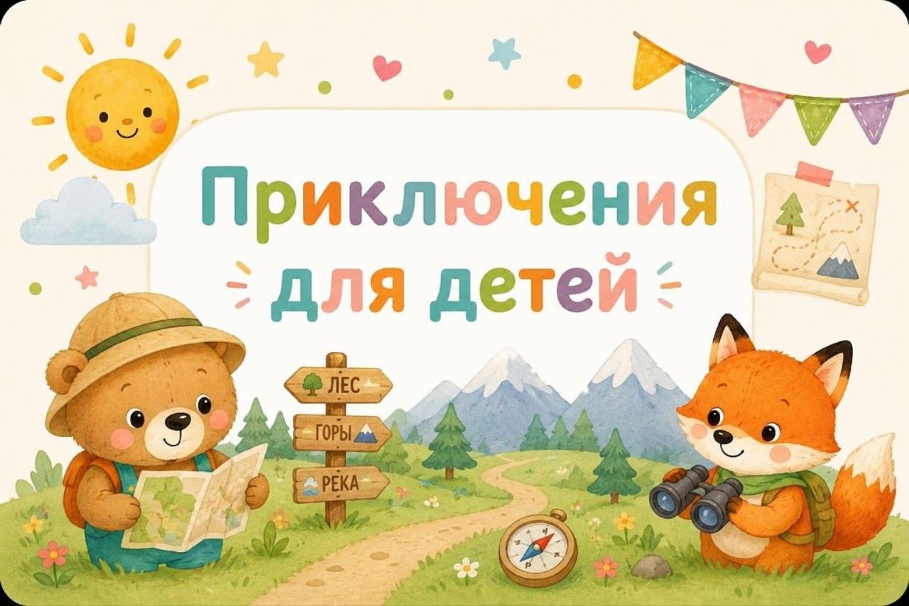 Приключения для детей