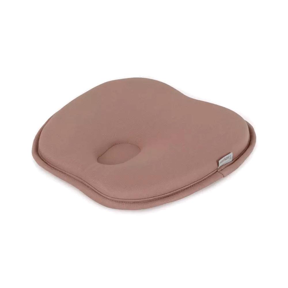 Подушка анатомическая memory foam для кровати и коляски 17/4 бежевая 0м+