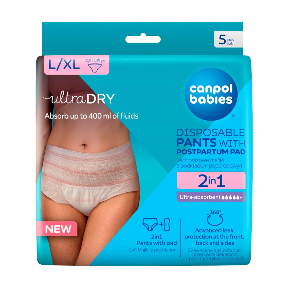 Одноразовые послеродовые трусики Canpol Babies для мам Одноразовые послеродовые трусики Canpol Babies для мам