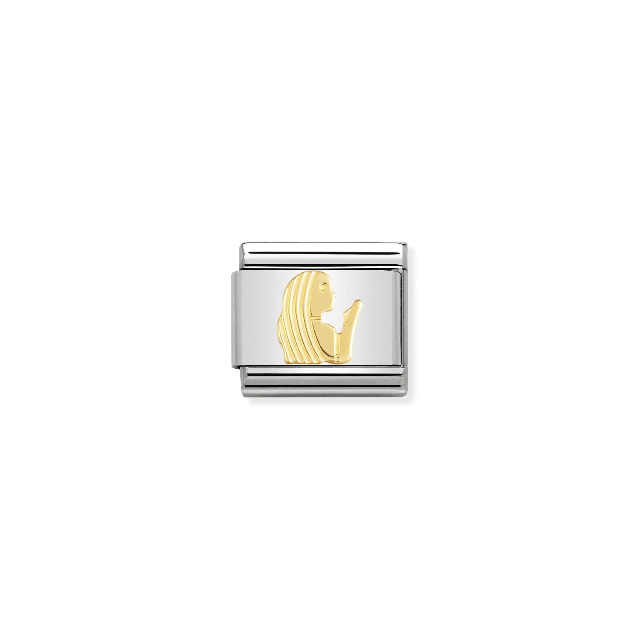 COMPOSABLE Classic ZODIAC in stainless steel with 18k gold (Virgo)