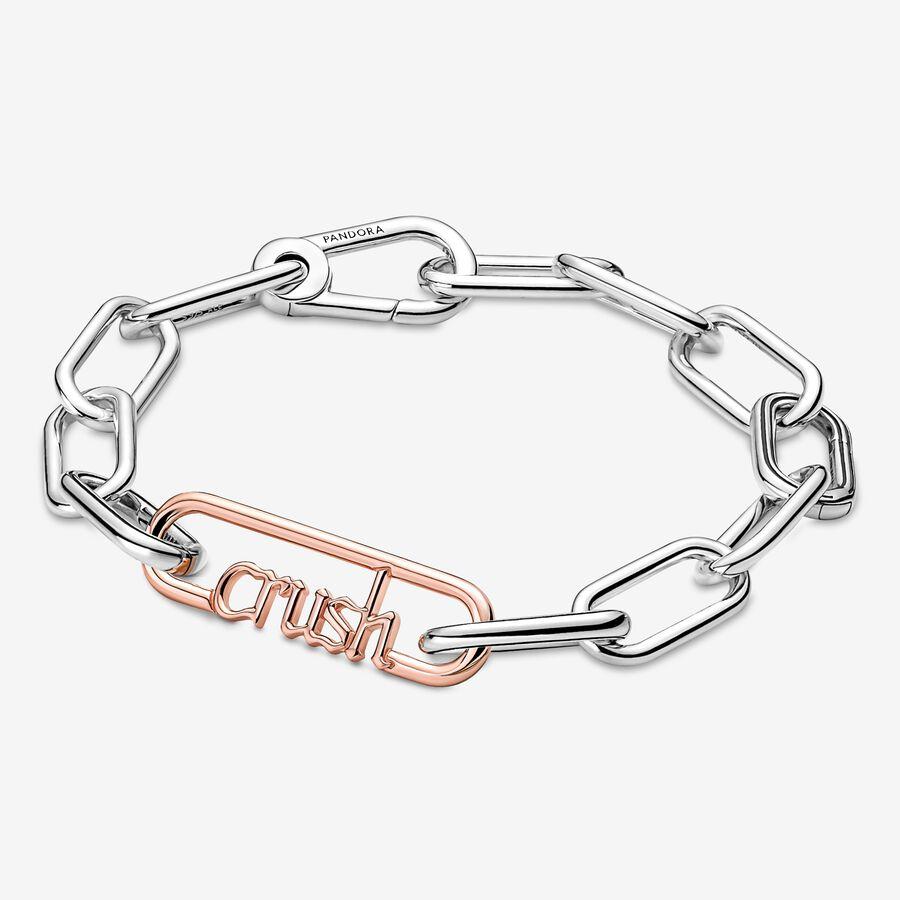 Звено "Crush" с покрытием из 14-каратного розового золота Звено "Crush" с покрытием из 14-каратного розового золота