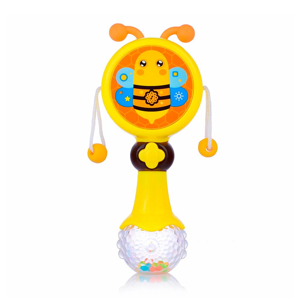 Игрушка погремушка Гусеничка Huanger HE0516