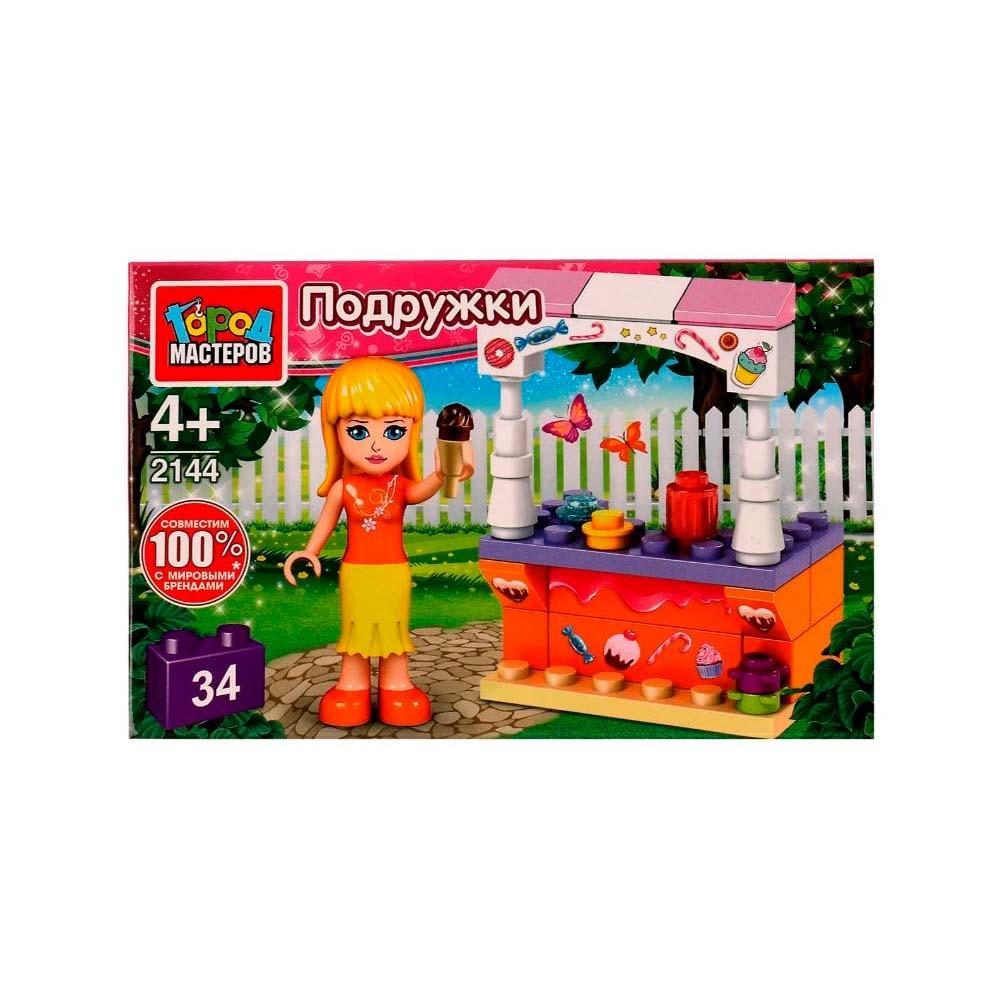 Конструктор ларек Город мастеров Со сладостями Конструктор ларек Город мастеров Со сладостями