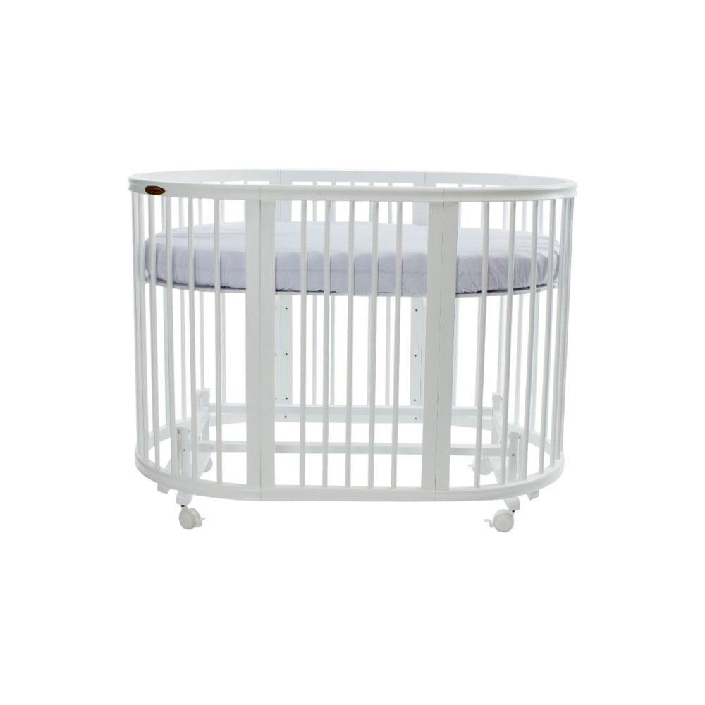 Детская кроватка-трансформер Baby Lux белая Детская кроватка-трансформер Baby Lux белая