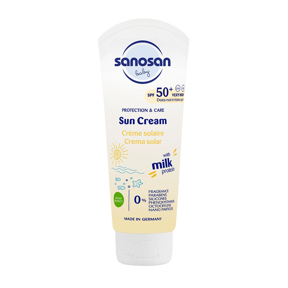 Крем Sanosan Baby солнцезащитный SPF 50 0м+ 75 мл