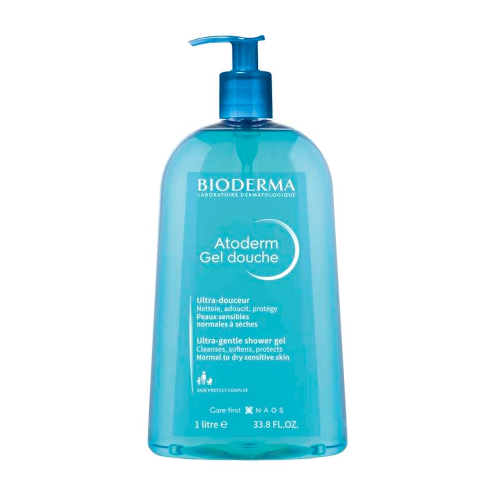 Гель для душа Биодерма Атодерм (Bioderma Atoderm) очищающий, 1л Гель для душа Биодерма Атодерм (Bioderma Atoderm) очищающий, 1л