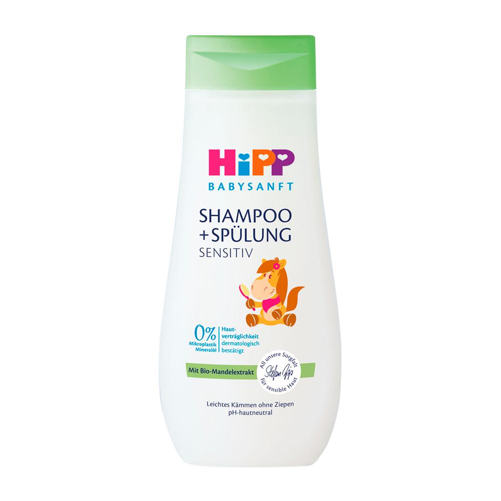 Шампунь-кодиционер HiPP Babysanft Baby Shampoo Conditioner 0м+ 200 мл Шампунь-кодиционер HiPP Babysanft Baby Shampoo Conditioner 0м+ 200 мл