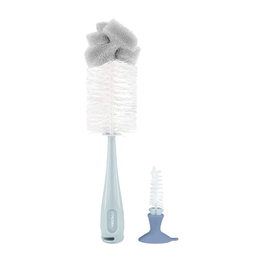 Ёршик для бутылочек 2в1 KikkaBoo Blue