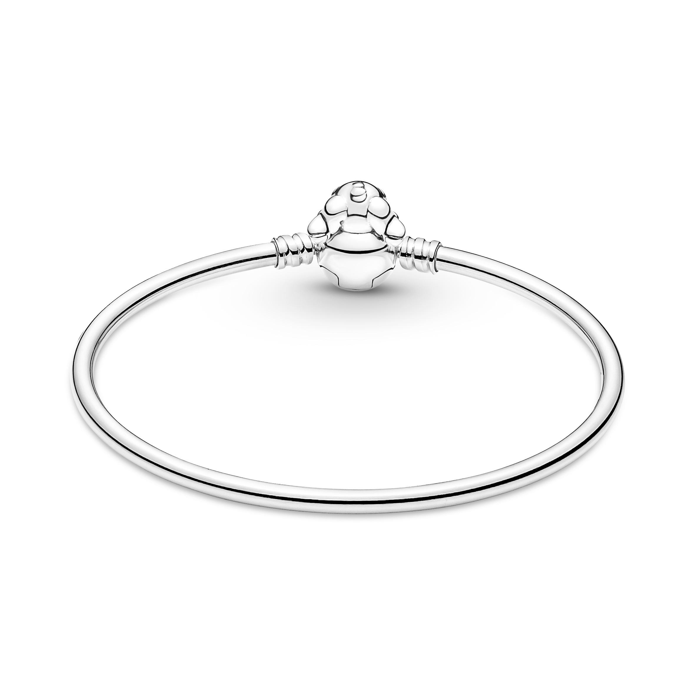 Серебряный браслет Disney Stitch с черной, синей и фиолетовой эмалью