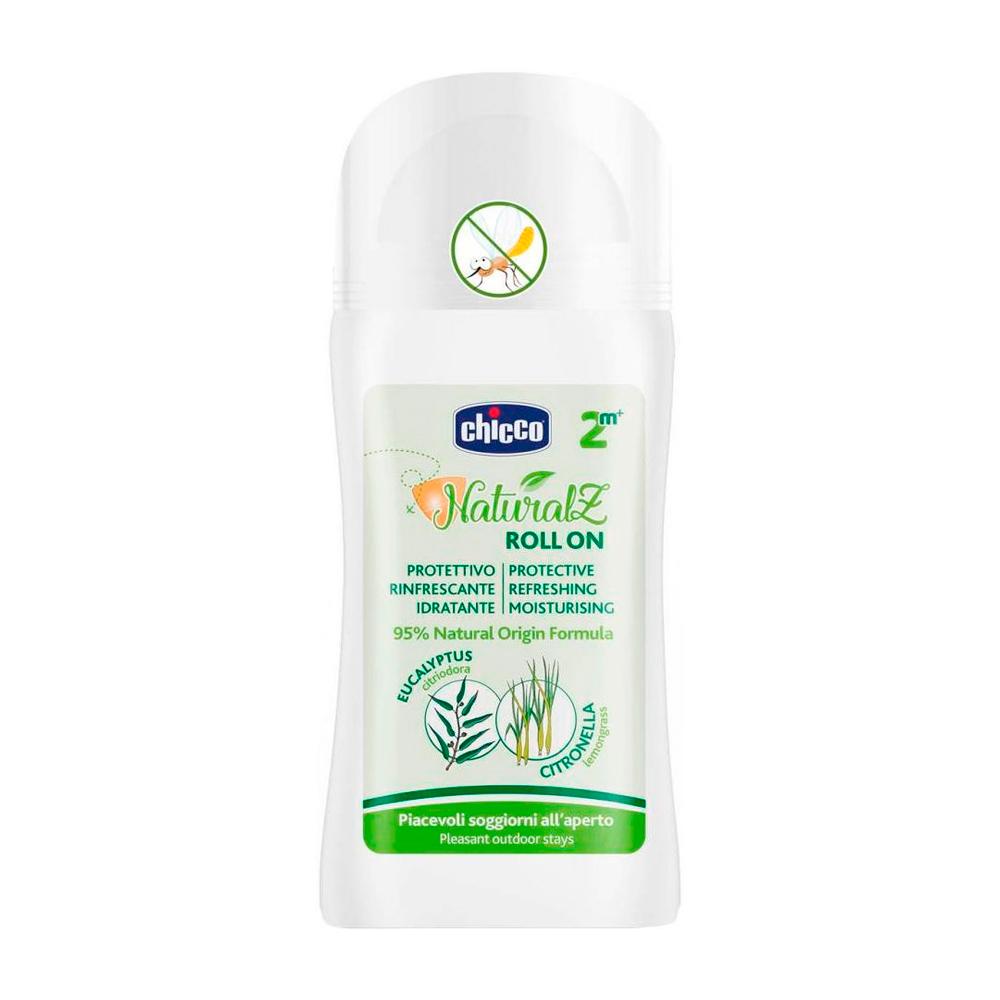 Лосьон от насекомых Chicco Naturalz Ролик от комаров 60 мл Лосьон от насекомых Chicco Naturalz Ролик от комаров 60 мл