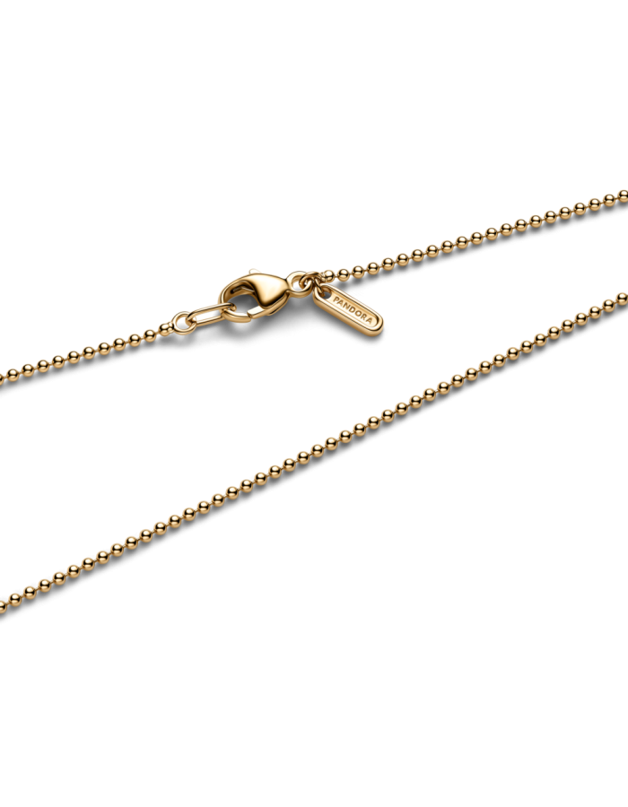 14k gold-plated ball chain