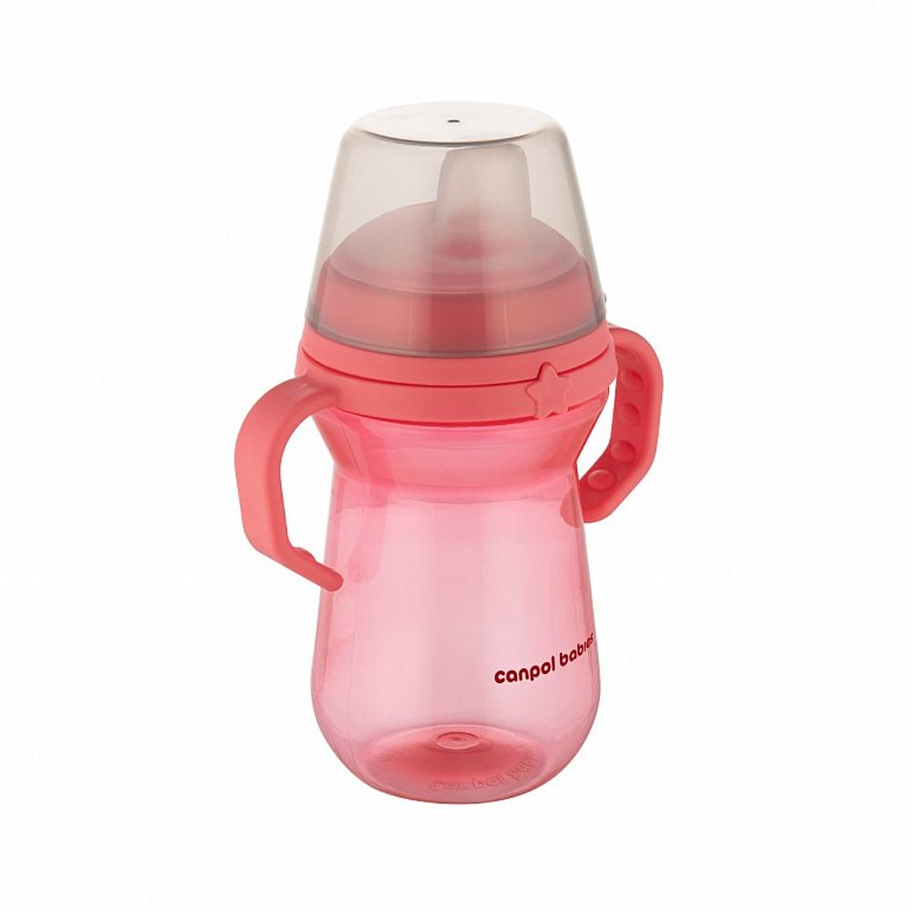 Поильник Canpol Babies FirstCup с силиконовым носиком 6м+ 250 мл