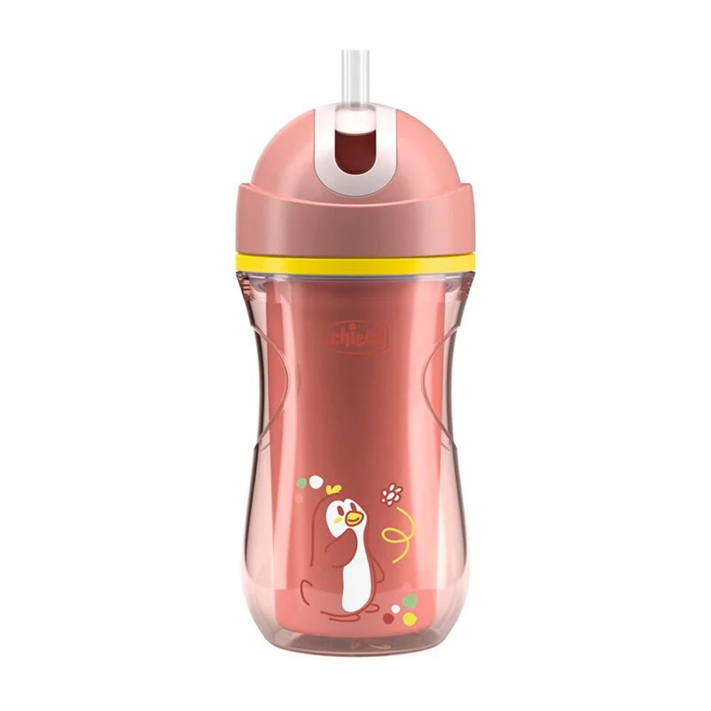 Поильник Chicco Sport Cup розовый 14м+ 266 мл