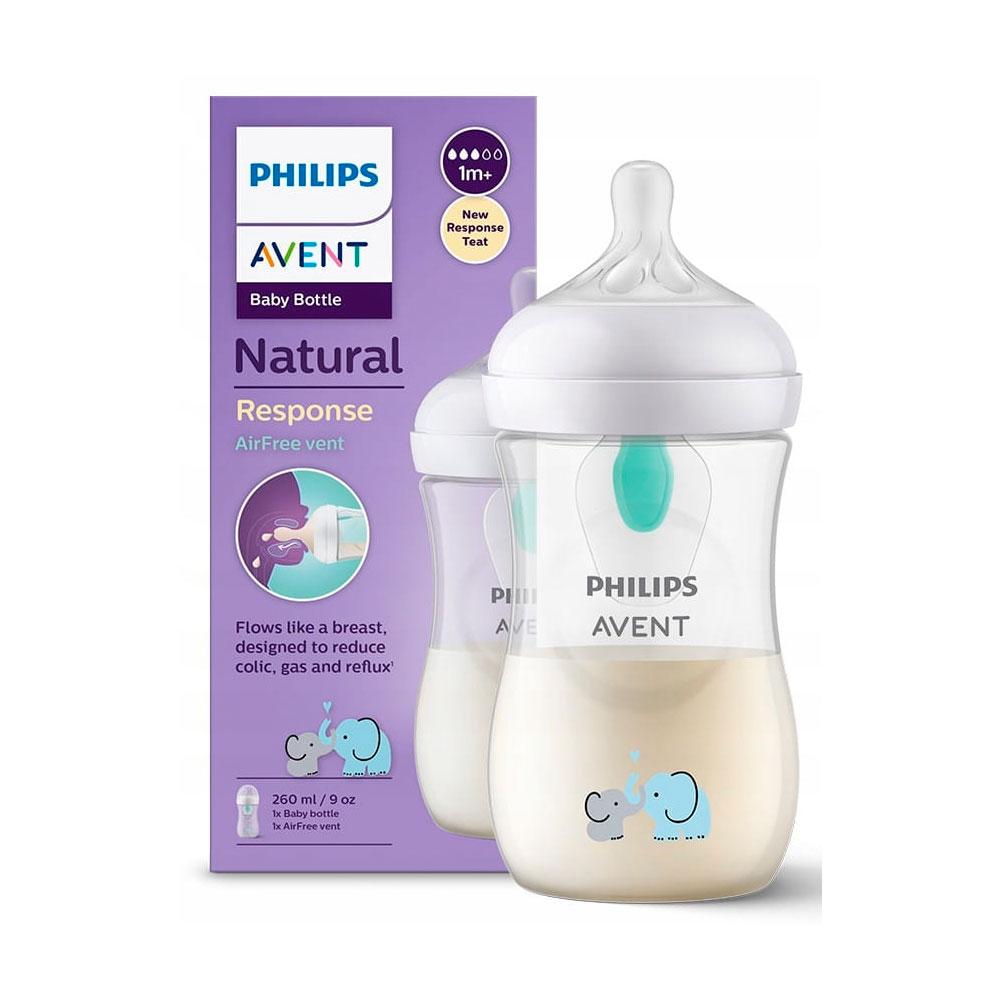 Бутылочка Philips Avent Natural Responce 1м+ 260 мл