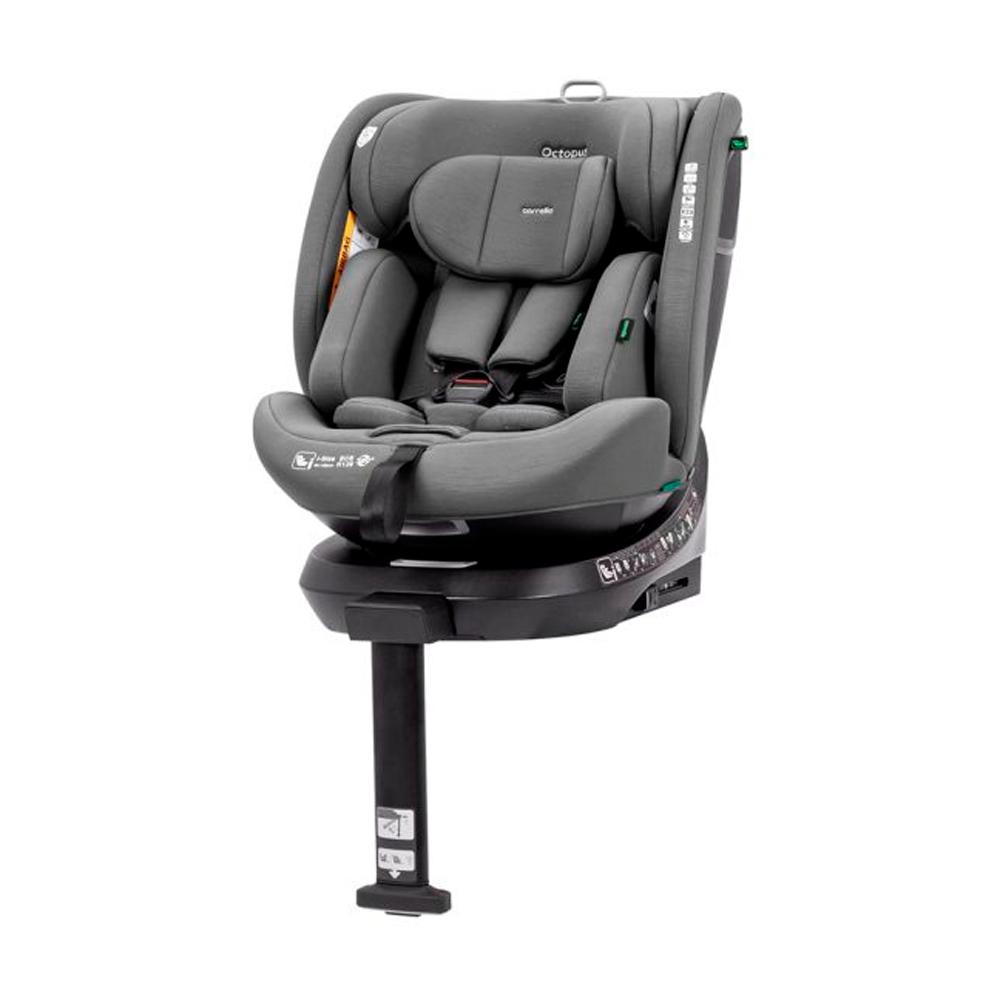 Автокресло Corrello Octopus Seashell Grey i-Size 40-150см ISOFIX