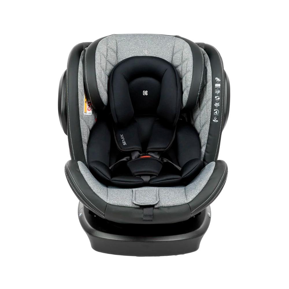 Автокресло KikkaBoo Stark ISOFIX Light Grey