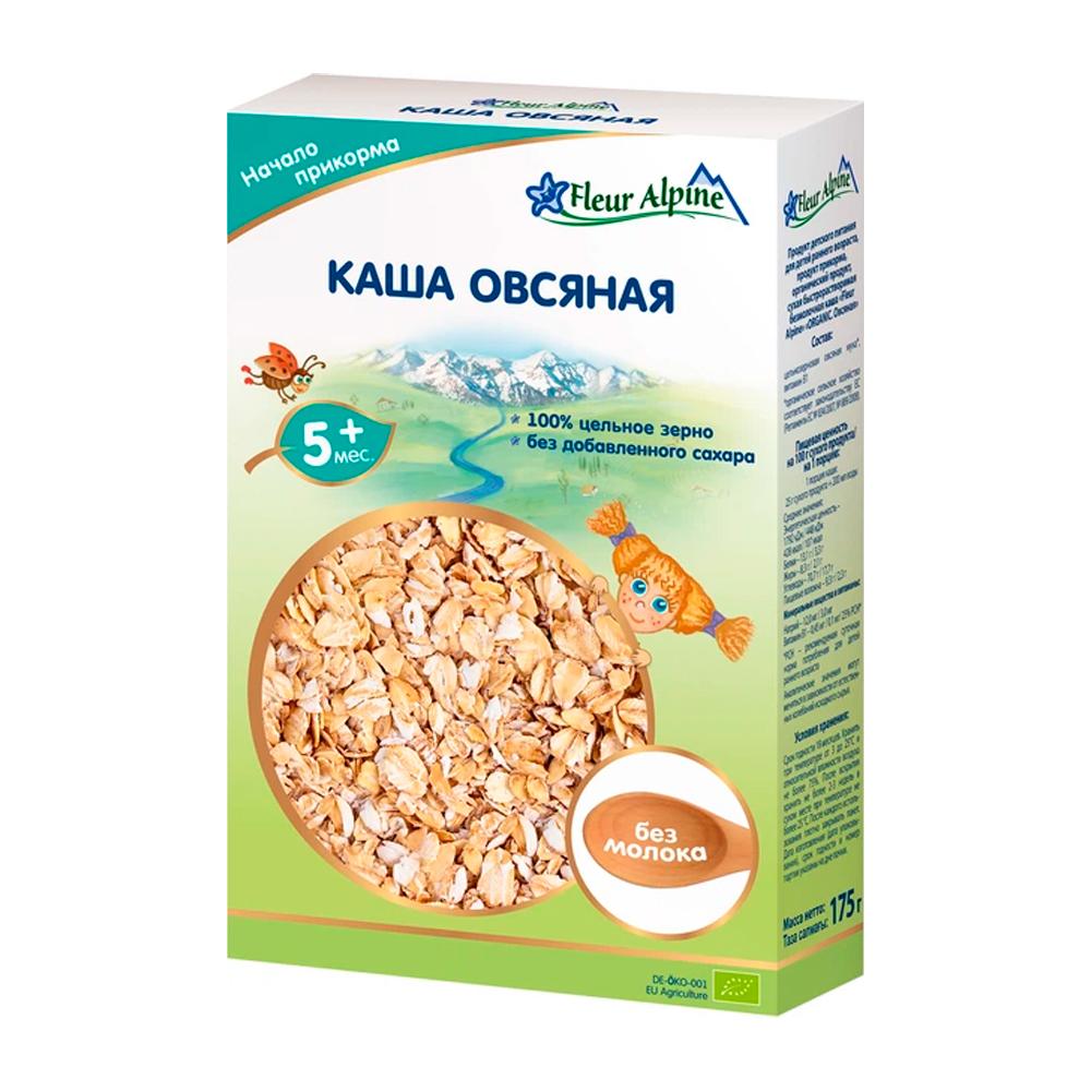 Детская безмолочная каша Fleur Alpine Organic Oat