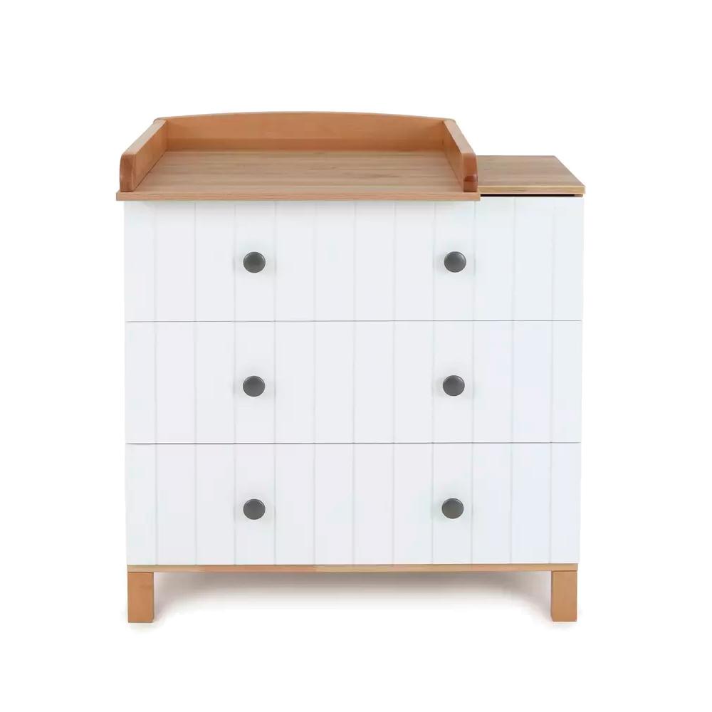 Комод RANT Bamboo Cloud White 84 см 3 ящика 0м+