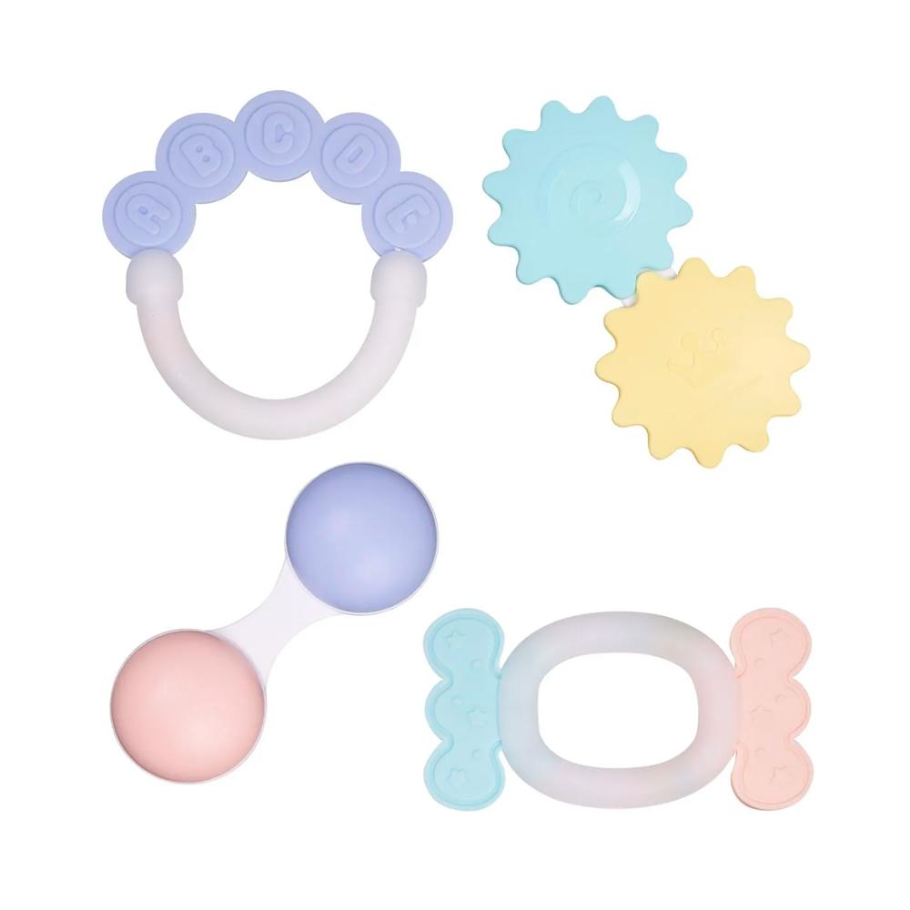 Набор погремушек-прорезывателей Huanger HE0115 Набор погремушек-прорезывателей Huanger HE0115