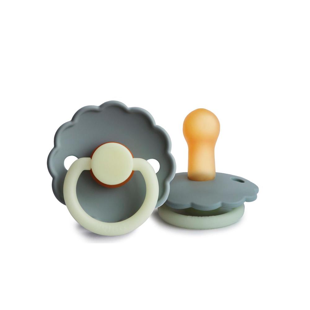 Пустышка Frigg Daisy Latex French Gray Night 0-6м+