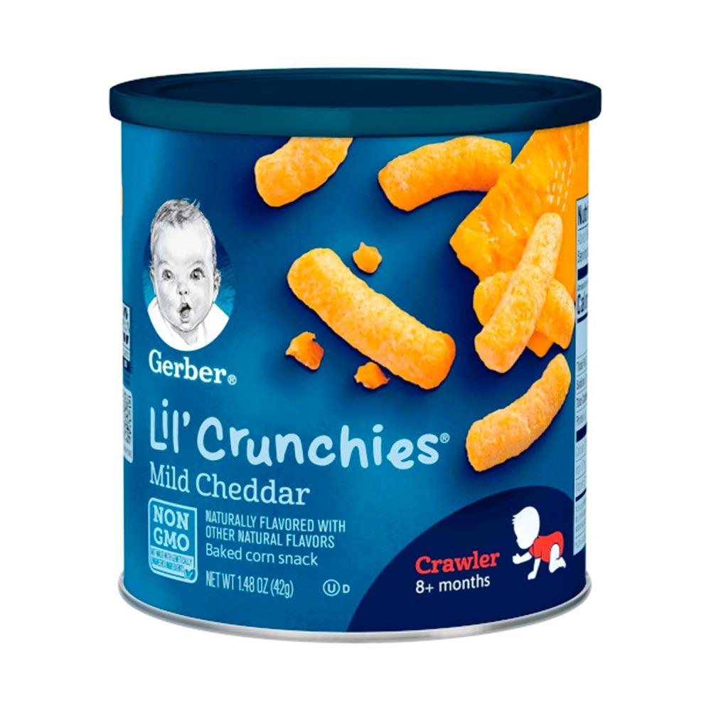Кукурузки Gerber Cheddar 8м+ 42 гр
