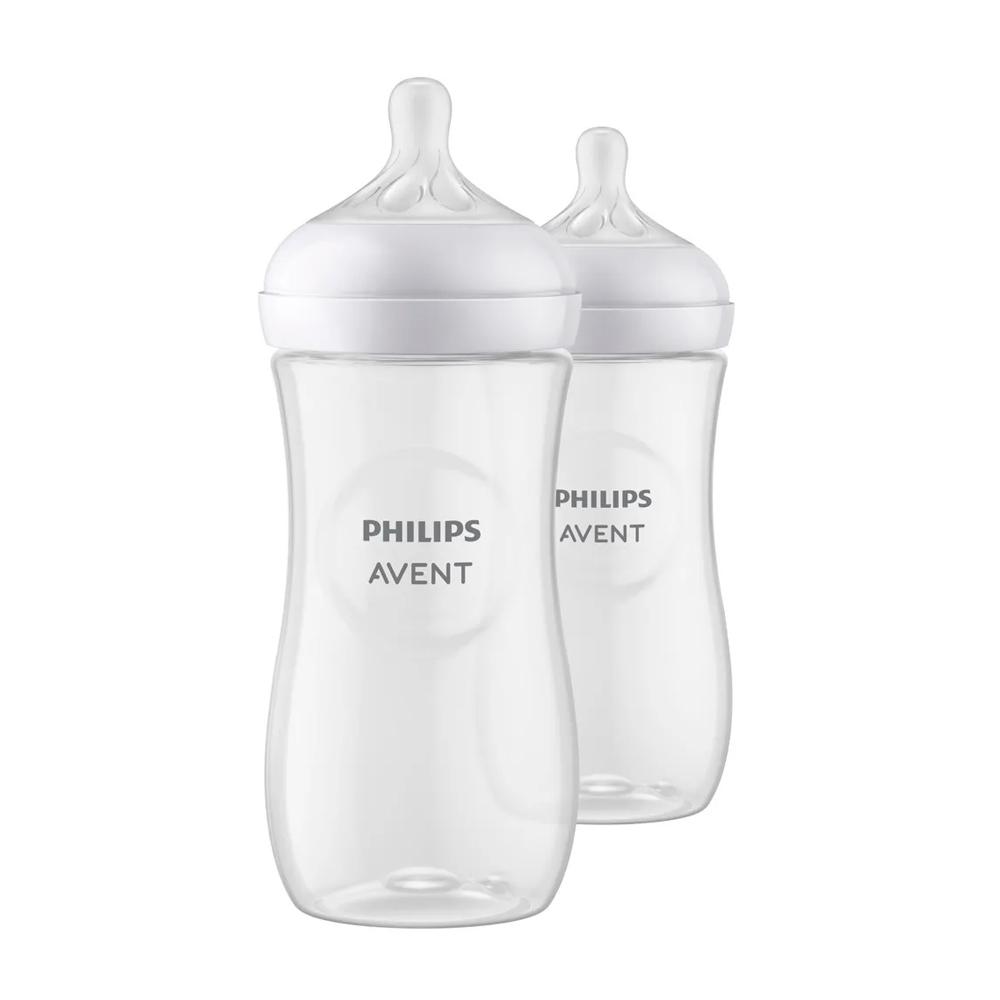 Philips AVENT Бутылочка для кормления Natural Response, 330 мл, пластик (уп.2 шт.) Philips AVENT Бутылочка для кормления Natural Response, 330 мл, пластик (уп.2 шт.)