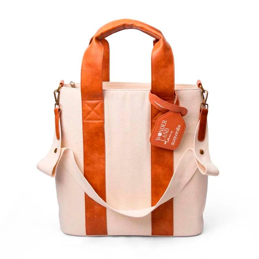 Сумка-тоут для мам Suavinex Wonderland бежевая