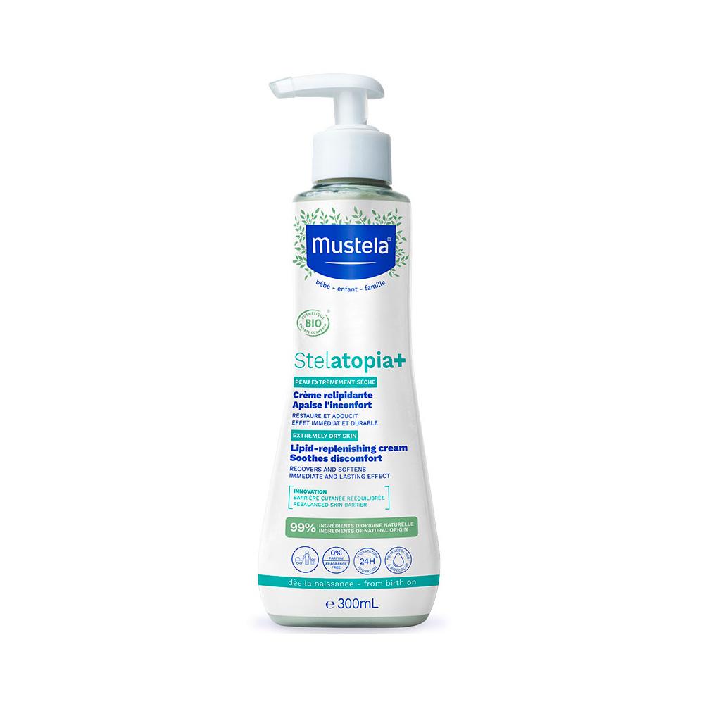 Крем Mustela Stelatopia восстанавливающий липидный 300 мл Крем Mustela Stelatopia восстанавливающий липидный 300 мл