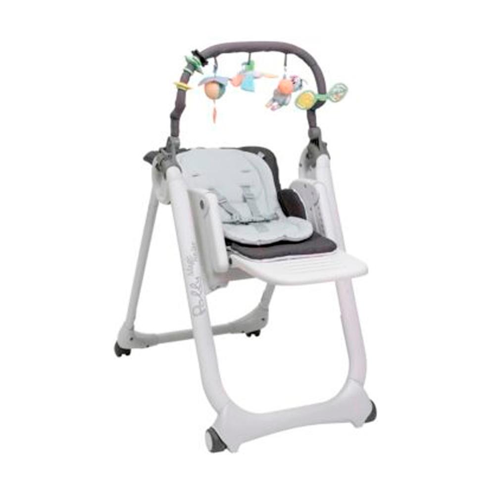 Стульчик для кормления Chicco Polly Magic Grey Melange