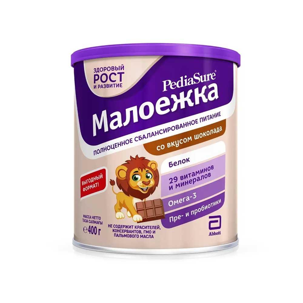 Смесь ПедиаШур Малоежка шоколад 1-10л 400 гр