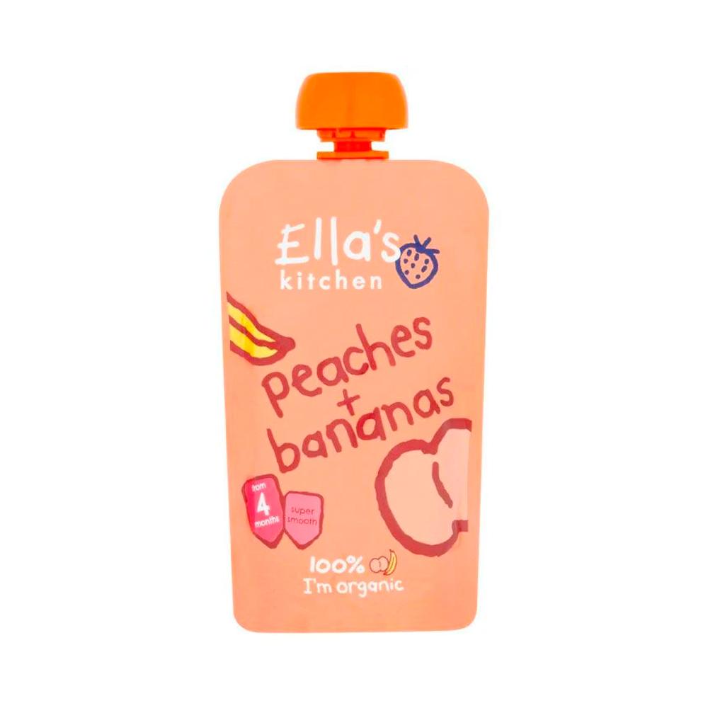 Пюре Ellas Kitchen персик и банан 120гр
