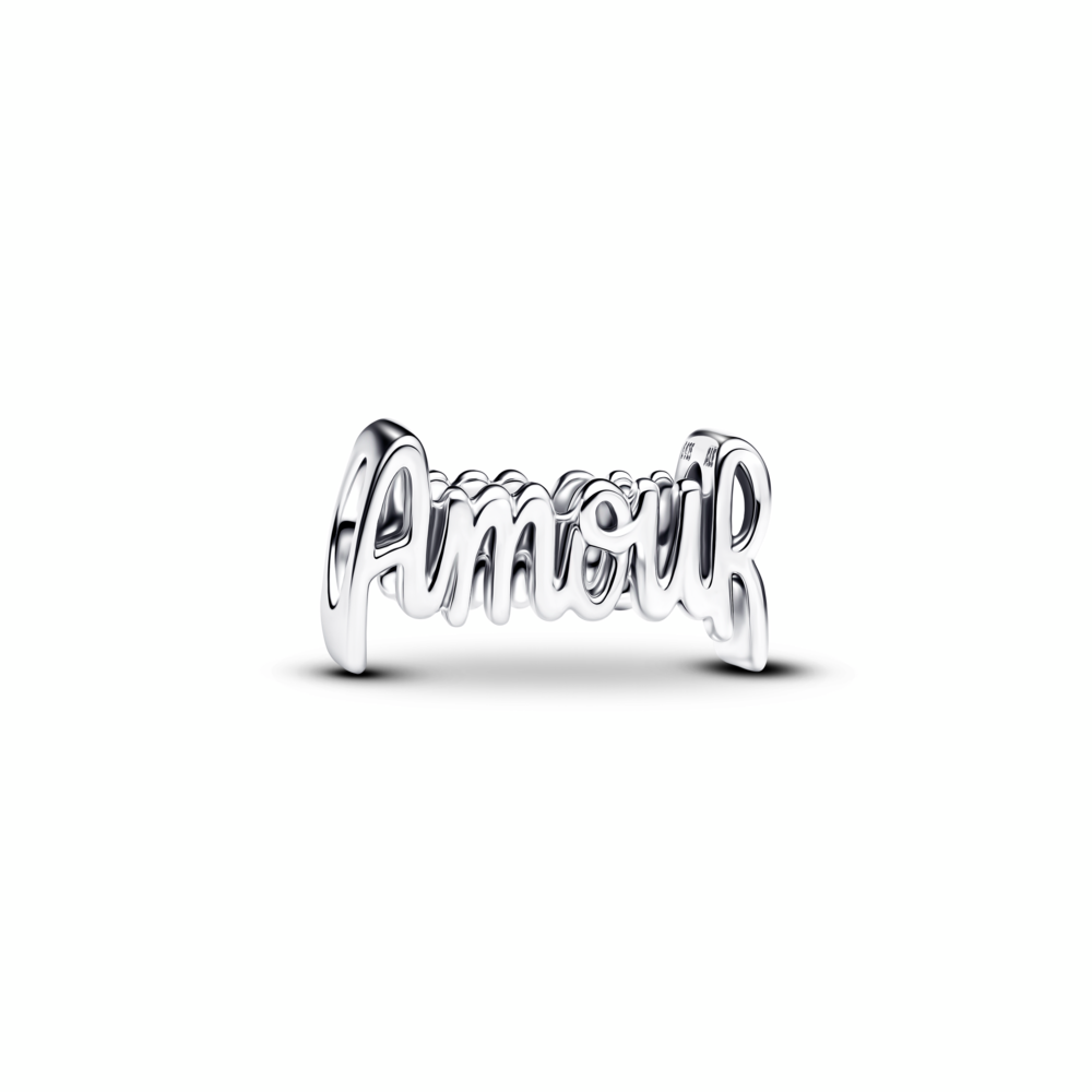 Amour sterling silver charm Amour sterling silver charm