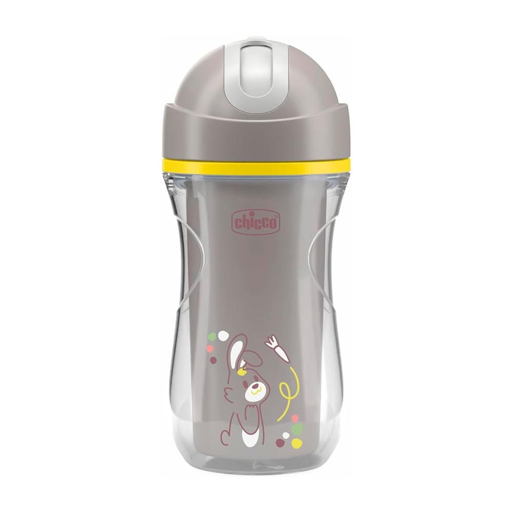 Поильник Chicco Sport Cup серый 14м+ 266 мл