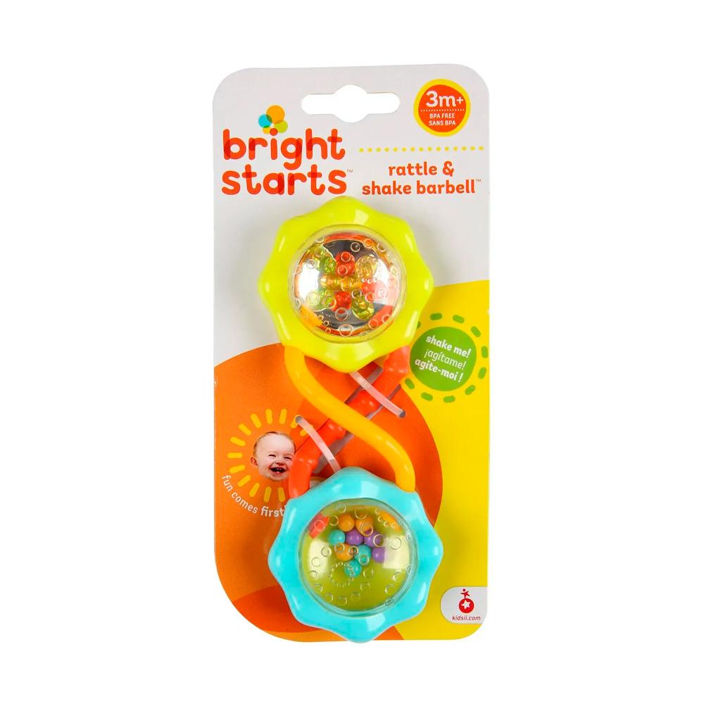 Погремушка Bright Starts Rattle'n'shake зеленая