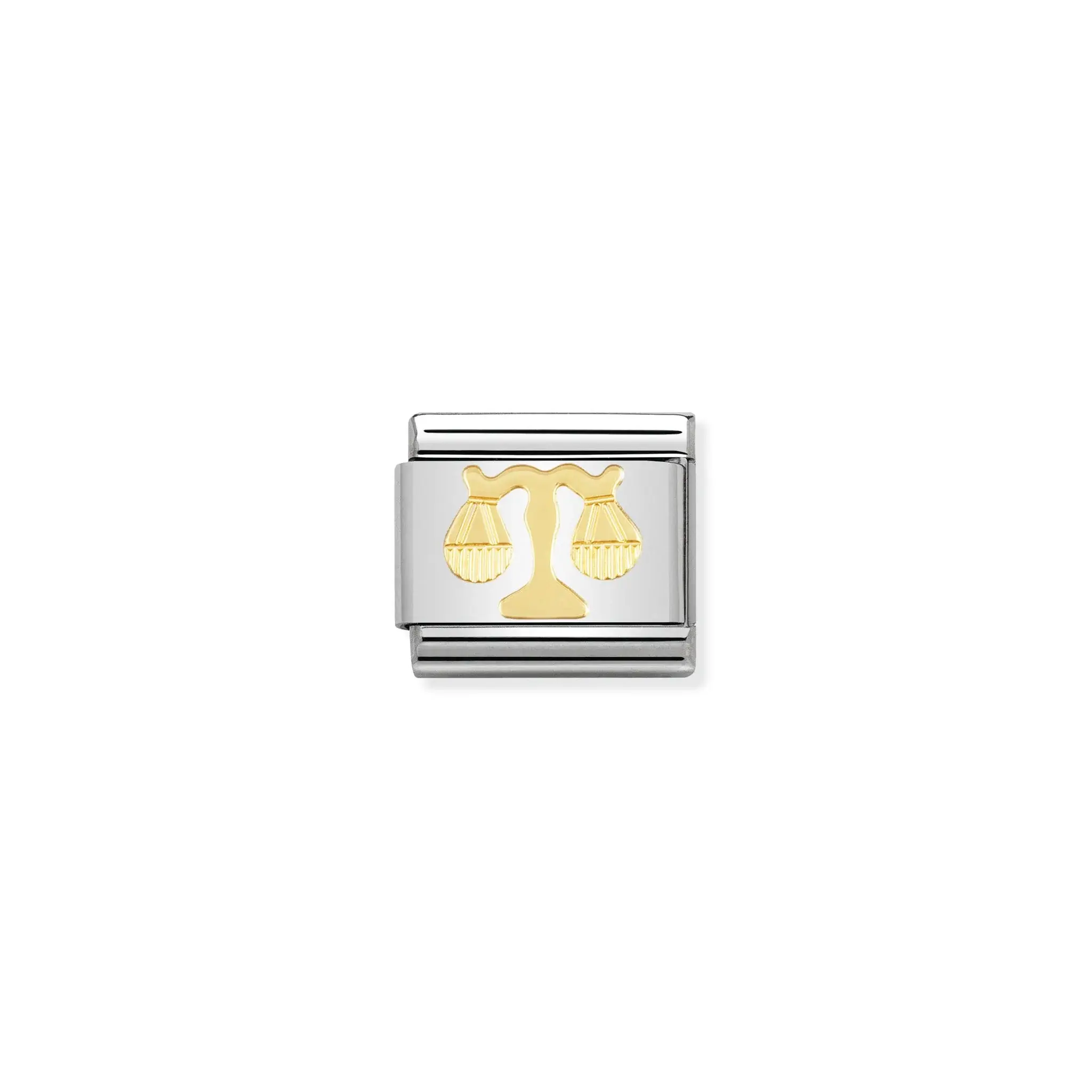 COMPOSABLE Classic ZODIAC in stainless steel with 18k gold (Libra)