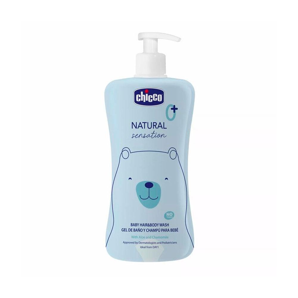 Шампунь-гель Chicco Natural Sensation 0м+ 500 мл