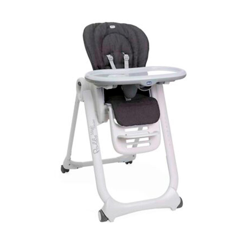 Стульчик для кормления Chicco Polly Magic Grey Melange