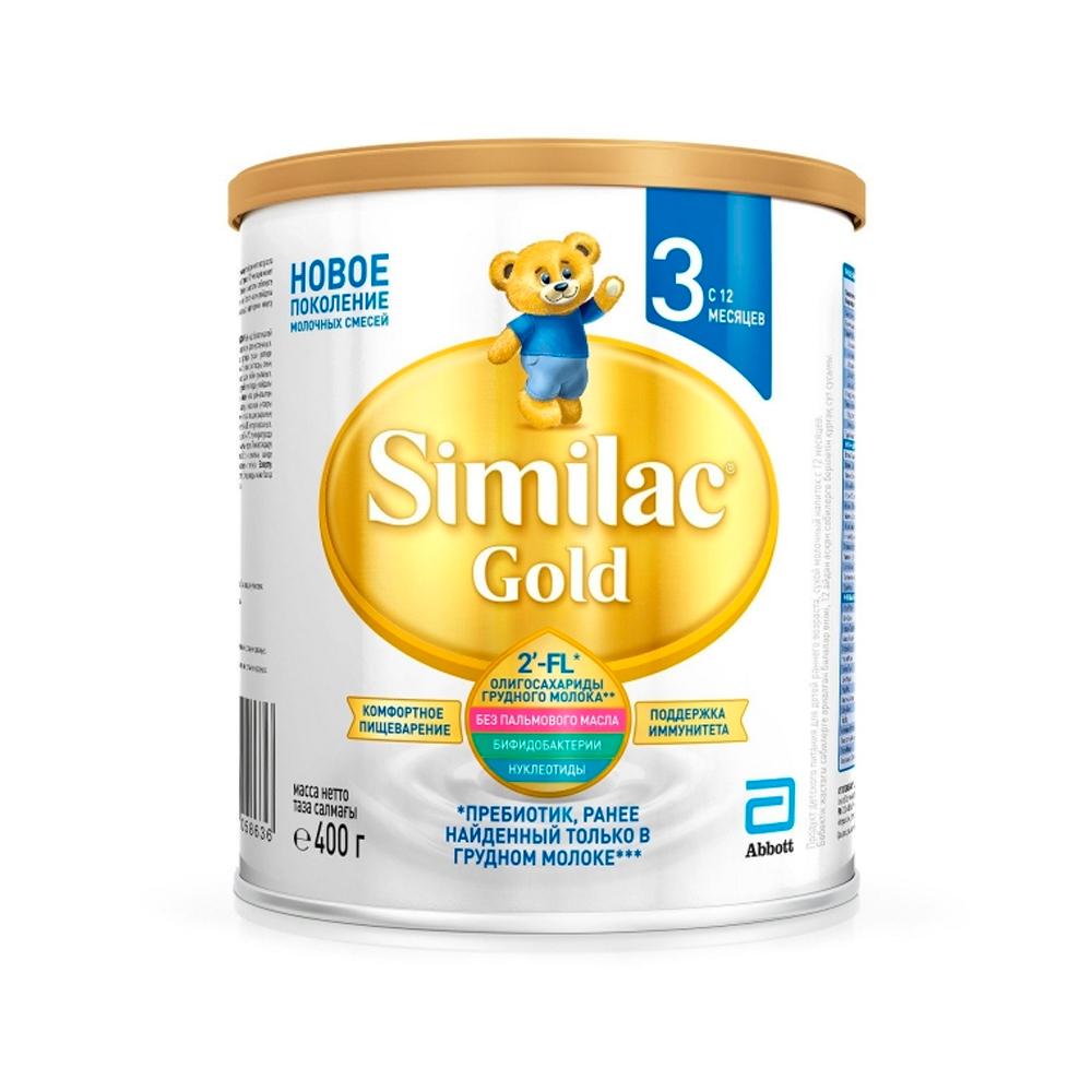 Сухая молочная смесь Similac Gold 3 12м+ 400г