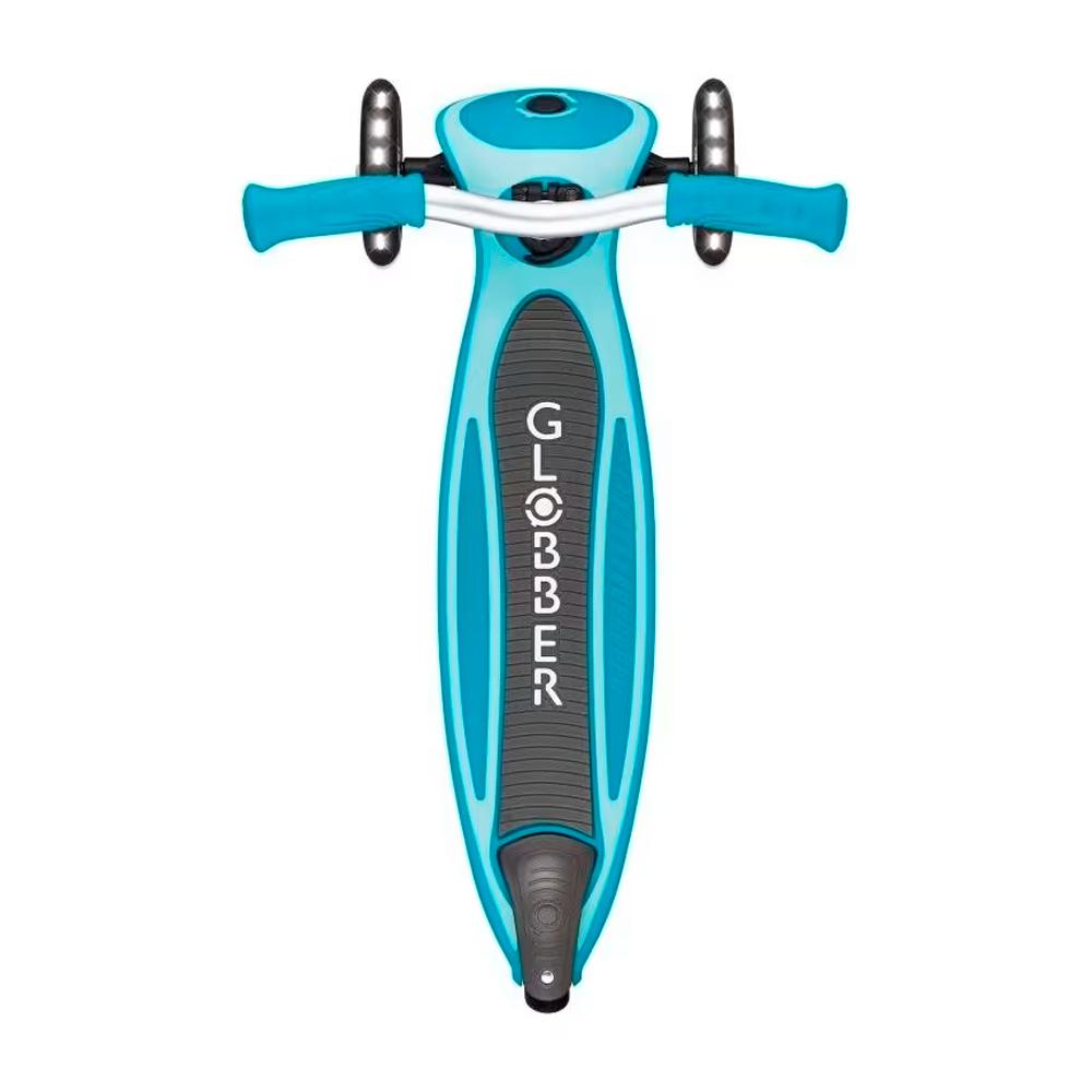 Трёхколесный самокат Globber Master Lights Navy Blue